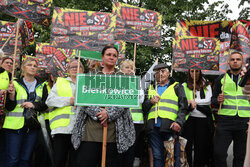 Krakowski protest Stop S7!