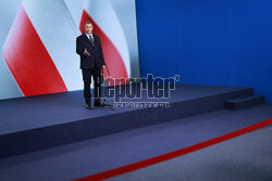Konferencja Przemysława Czarnka w siedzibie PiS