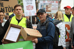 Krakowski protest Stop S7!