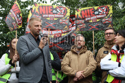 Krakowski protest Stop S7!