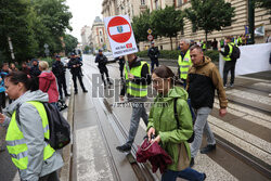 Krakowski protest Stop S7!
