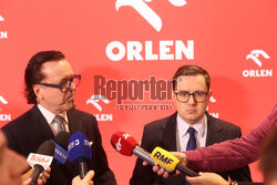 Konferencja prasowa Orlenu