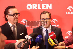 Konferencja prasowa Orlenu