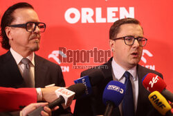 Konferencja prasowa Orlenu