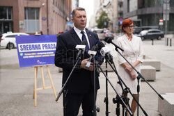 Konferencja Przemysława Czarnka i Elżbiety Rafalskiej