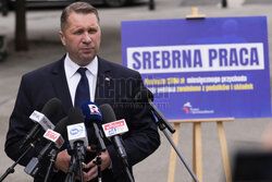 Konferencja Przemysława Czarnka i Elżbiety Rafalskiej