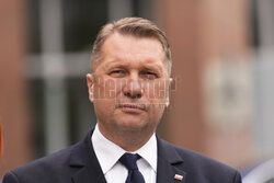 Konferencja Przemysława Czarnka i Elżbiety Rafalskiej
