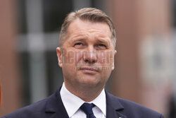 Konferencja Przemysława Czarnka i Elżbiety Rafalskiej