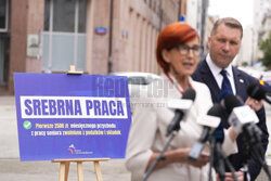 Konferencja Przemysława Czarnka i Elżbiety Rafalskiej
