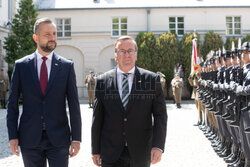 Spotkanie ministrów obrony Polski i Niemiec
