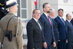 Spotkanie ministrów obrony Polski i Niemiec