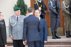 Spotkanie ministrów obrony Polski i Niemiec