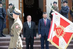 Spotkanie ministrów obrony Polski i Niemiec
