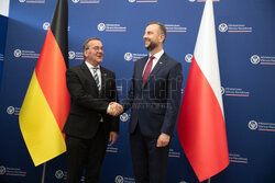 Spotkanie ministrów obrony Polski i Niemiec