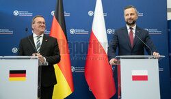 Spotkanie ministrów obrony Polski i Niemiec