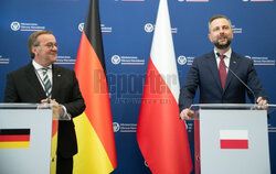 Spotkanie ministrów obrony Polski i Niemiec