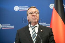 Spotkanie ministrów obrony Polski i Niemiec