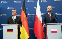 Spotkanie ministrów obrony Polski i Niemiec