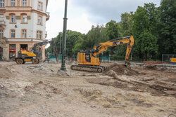 Remont węzła "Bagatela" w Krakowie