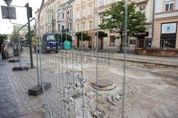 Remont węzła "Bagatela" w Krakowie