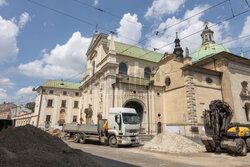 Remont węzła "Bagatela" w Krakowie