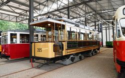 Historyczne tramwaje z polskich miast w Krakowie