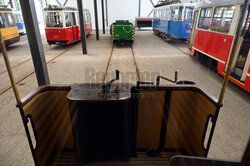 Historyczne tramwaje z polskich miast w Krakowie