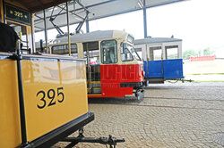 Historyczne tramwaje z polskich miast w Krakowie