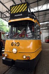 Historyczne tramwaje z polskich miast w Krakowie