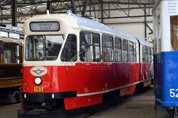 Historyczne tramwaje z polskich miast w Krakowie