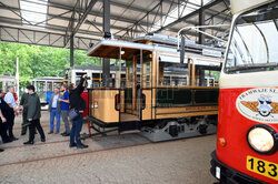 Historyczne tramwaje z polskich miast w Krakowie