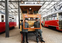 Historyczne tramwaje z polskich miast w Krakowie