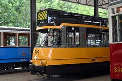 Historyczne tramwaje z polskich miast w Krakowie