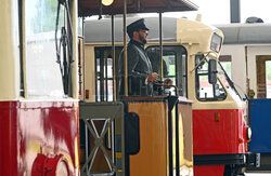 Historyczne tramwaje z polskich miast w Krakowie