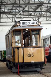 Historyczne tramwaje z polskich miast w Krakowie