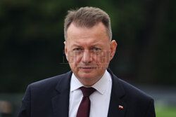 Jarosław Kaczyński na Wawelu w dniu 77. urodzin