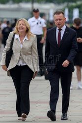 Jarosław Kaczyński na Wawelu w dniu 77. urodzin