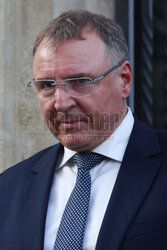 Jarosław Kaczyński na Wawelu w dniu 77. urodzin