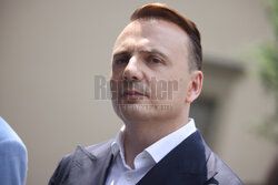 Konferencja Łukasza Gibały w Krakowie