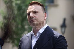 Konferencja Łukasza Gibały w Krakowie
