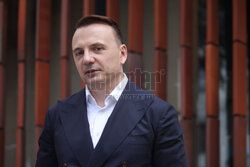 Konferencja Łukasza Gibały w Krakowie
