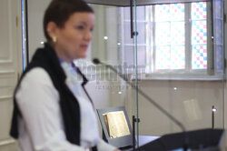 Prezentacja dóbr kultury odzyskanych z Niemiec
