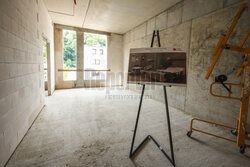Wiecha na remontowanym Hospicjum im. ks. Dutkiewicza