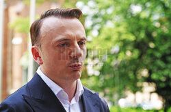 Konferencja Łukasza Gibały w Krakowie