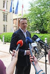 Konferencja Łukasza Gibały w Krakowie