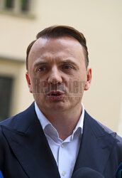 Konferencja Łukasza Gibały w Krakowie