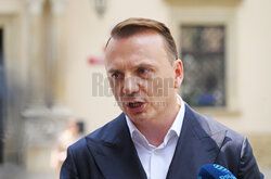 Konferencja Łukasza Gibały w Krakowie