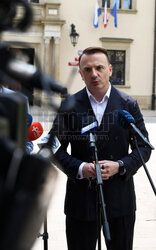 Konferencja Łukasza Gibały w Krakowie