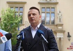 Konferencja Łukasza Gibały w Krakowie