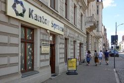 Napad na kantor przy ul. Piotrkowskiej w Łodzi